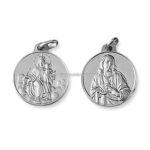 medaglia scapolare argento 925