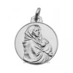 medaglia madonna ferruzzi argento 925