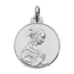 medaglia madonna lippi argento 925