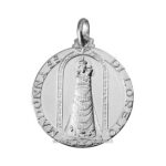 medaglia madonna di loreto argento 925