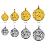 medaglia matrimonio vergine misure
