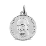 medaglia papa francesco argento 925