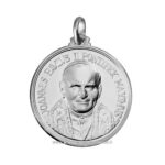 medaglia papa giovanni paolo II argento 925