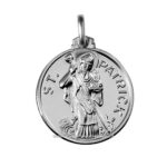 medaglia san patrizio argento
