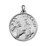 medaglia san tommaso argento
