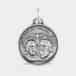 medaglia ss trinità argento 925