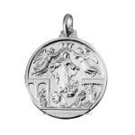 medaglia vita di maria argento 925